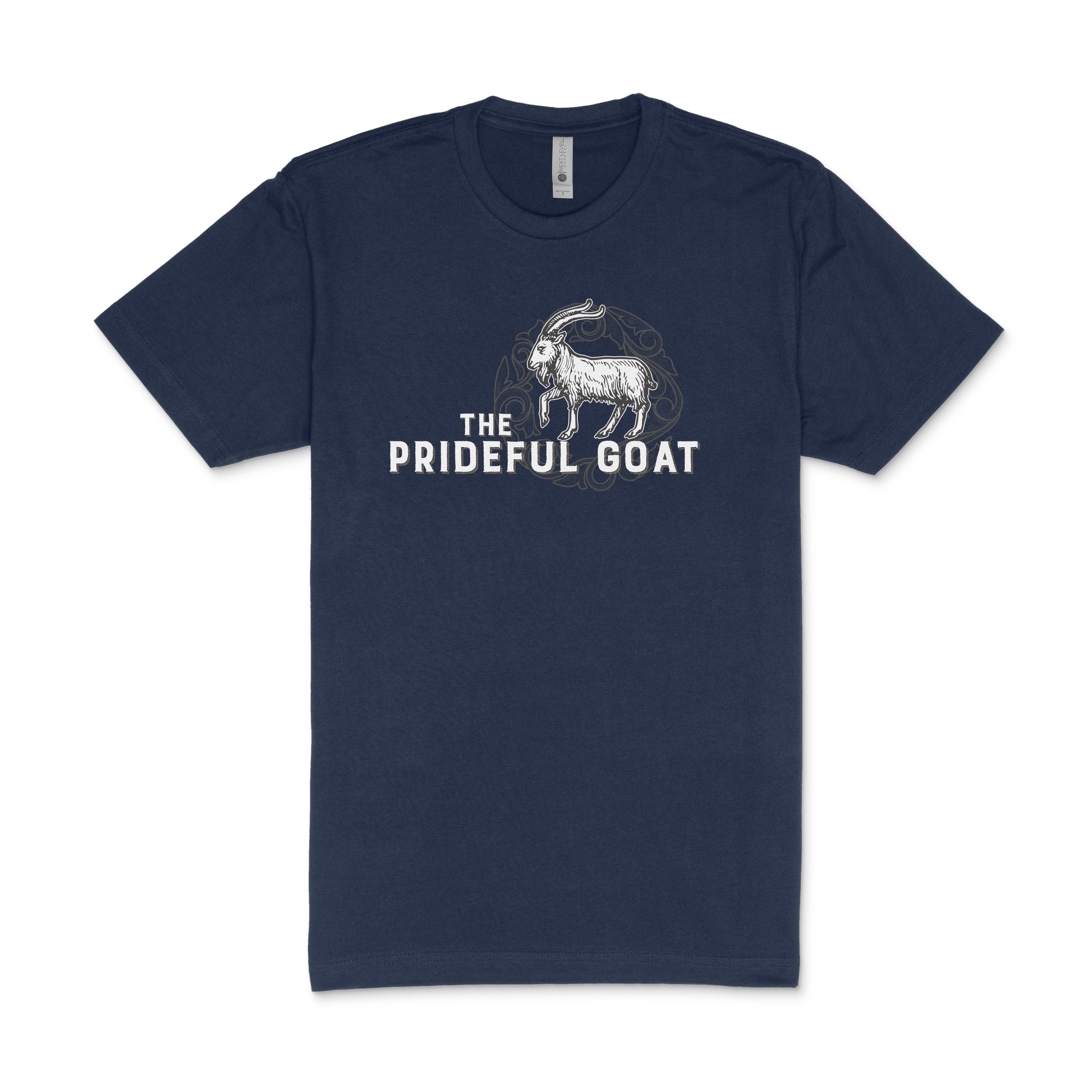 Lucky Brand Men's Lightweight Short Sleeve Graphic T-Shirt (American Navy,  S) 